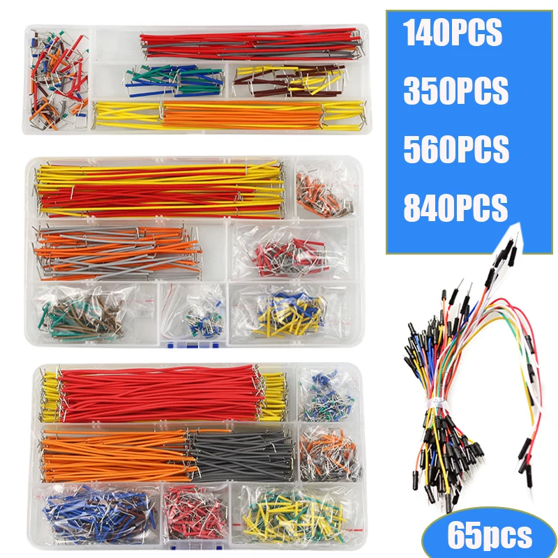 Diy Electronics Breadboard - 65/140/350/560/840 Teile/schachtel U Form Solderless Breadboard