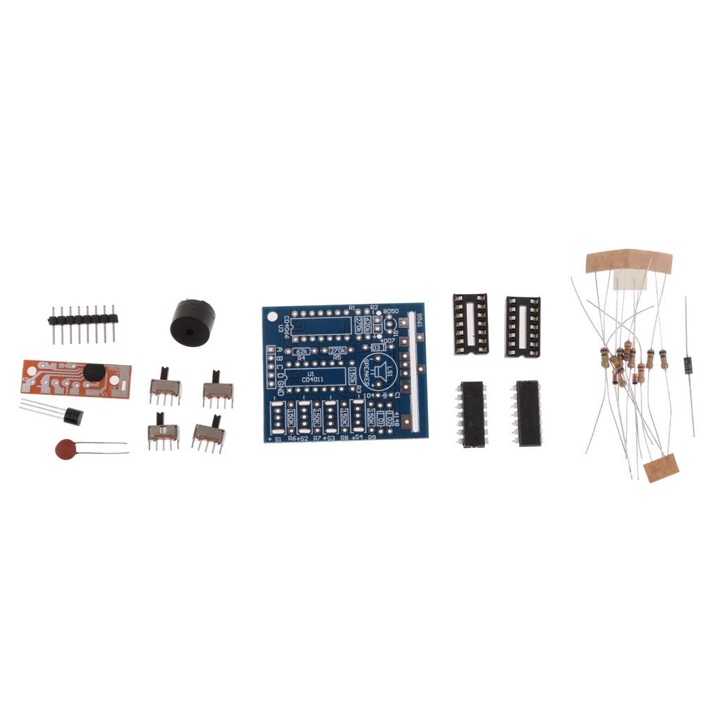 Diy Electronics Components - 16-teiliges Soundbox DIY-Kit mit Externem Code-Port
