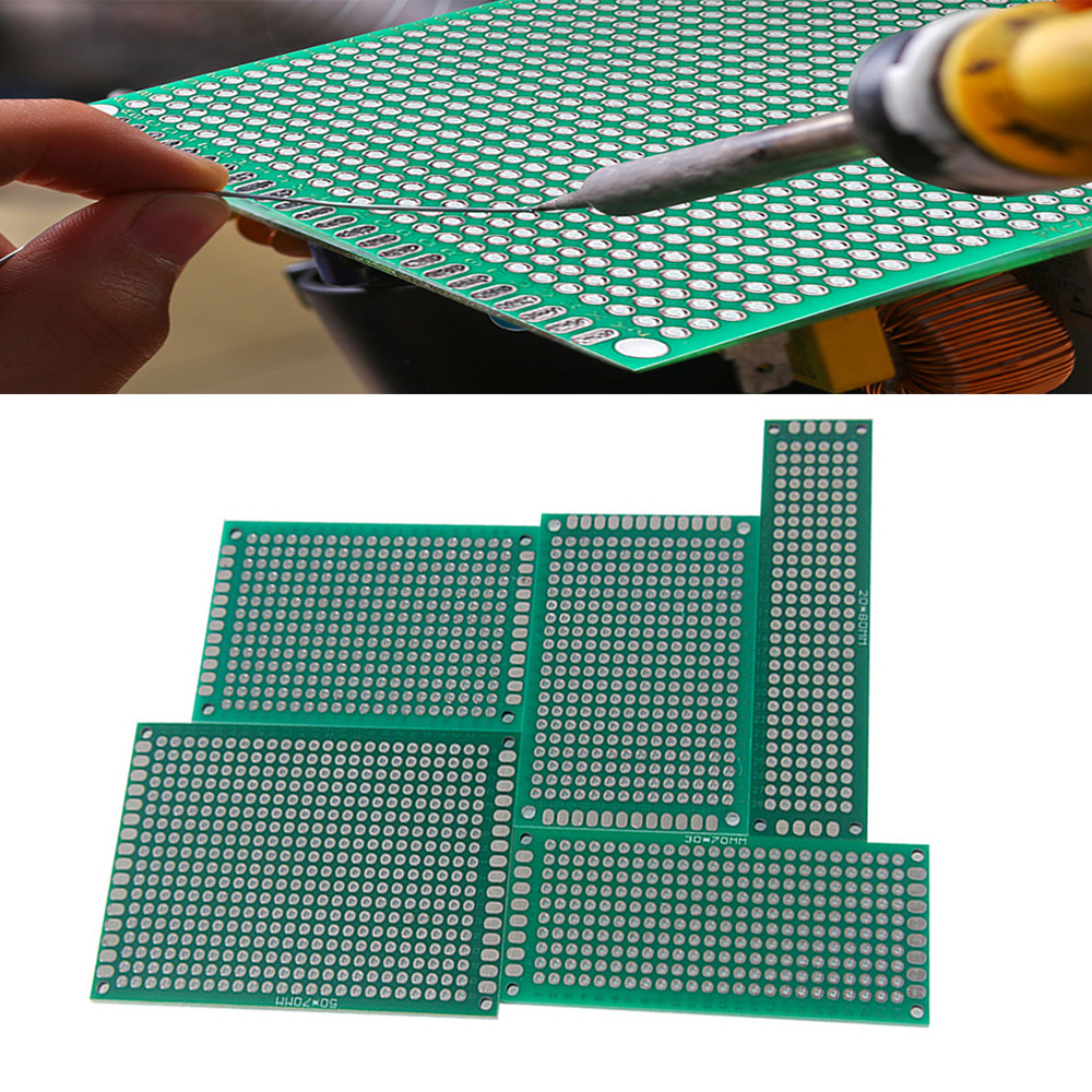 Diy Electronics Breadboard - 5er-Set Einseitige Leiterplatten (PCB) 2x8 3x7