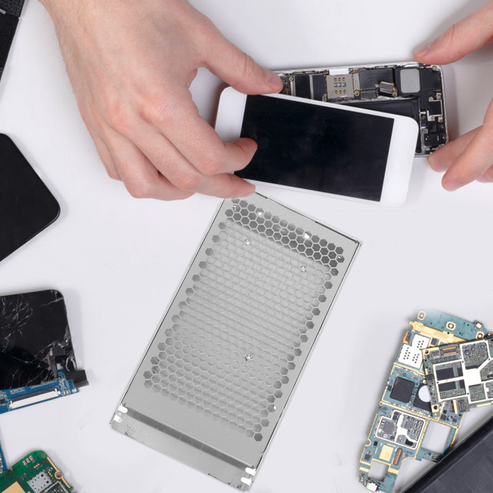 Diy With Electronics - Schaltnetzteil Aluminium-Gehäuse Kompaktes Hitzebeständiges Industrielles Elektronikgehäuse