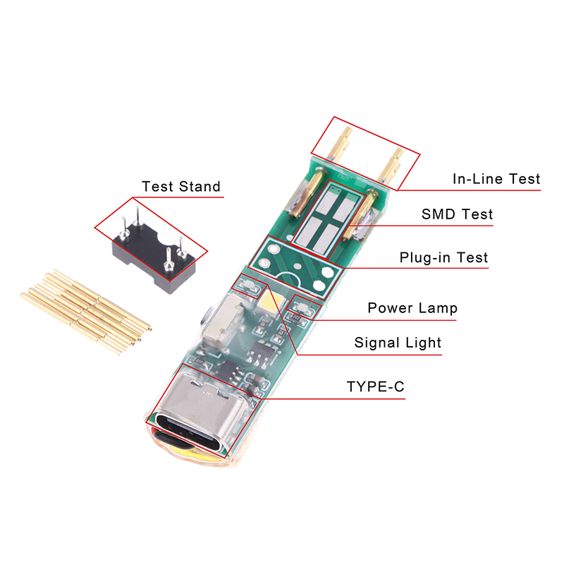 Diy Electronics Online - Optokoppler-Tester V3.0-V6.0 – Online-Erkennungsmodul für elektronische