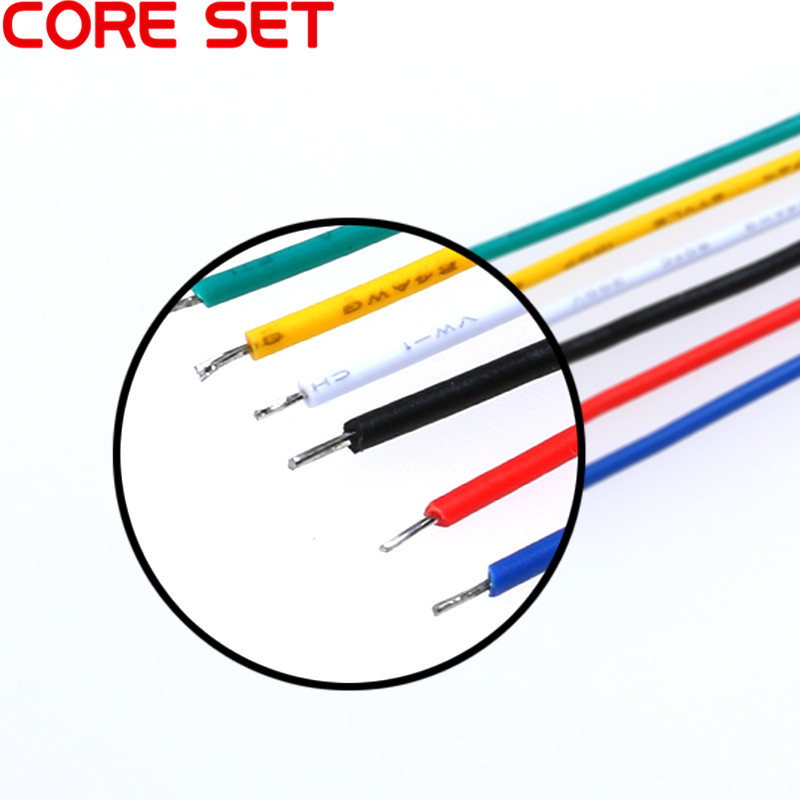 130PC 24AWG Breadboard Jumper  – Diy Electronics Breadboard Bewertung und Preis