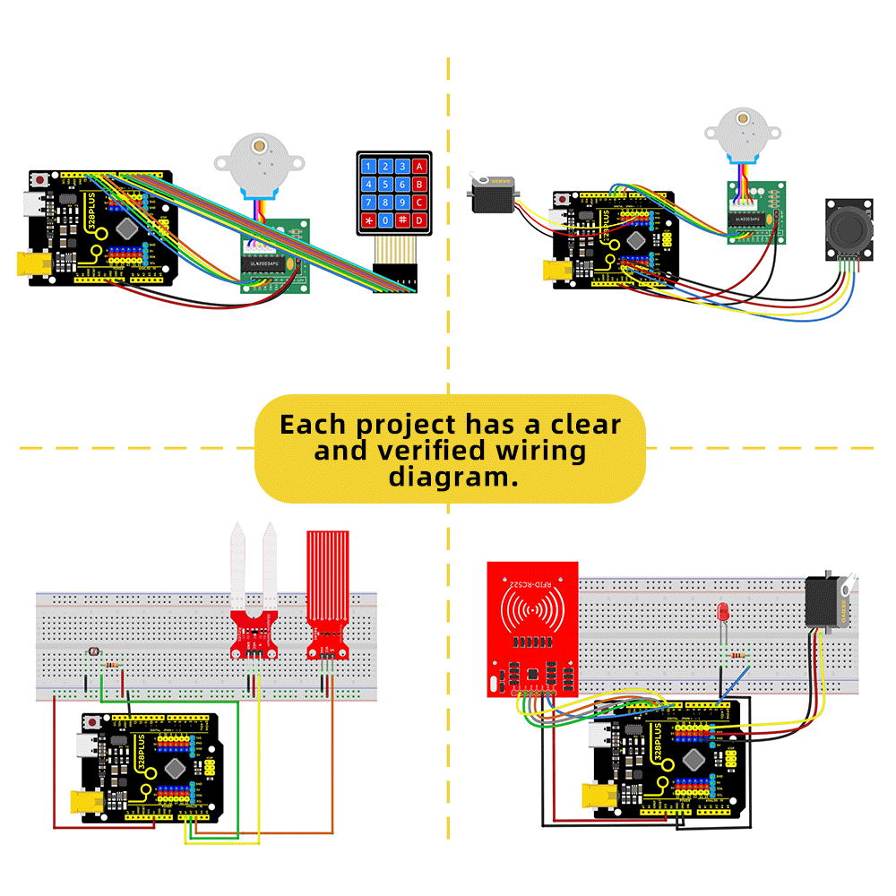 Keyestudio UNO R3 40Project Pr – Diy Electronics Online Bewertung und Preis