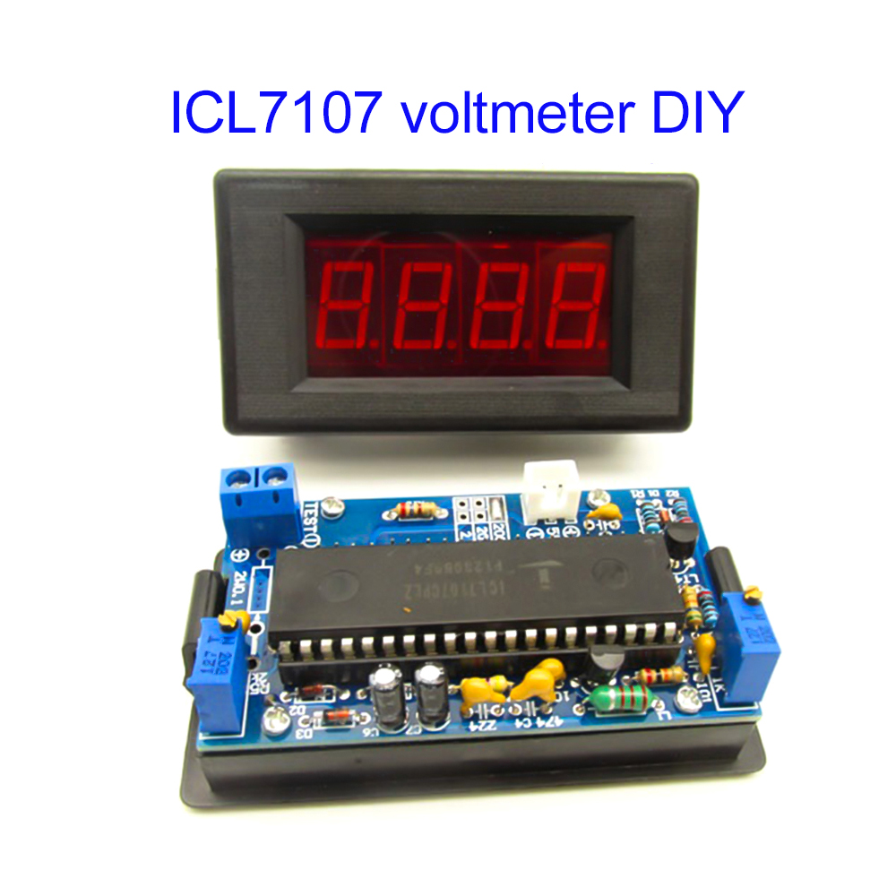 ICL7107 Voltmeter DIY-Kit Teil – Diy Electronics Gadget Bewertung und Preis