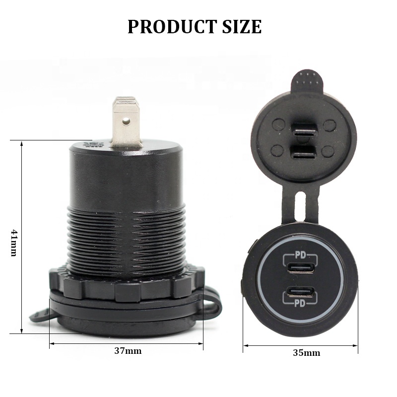 12V USB-C Auto-Ladegerät Steck – Diy Marine Electronics Bewertung und Preis