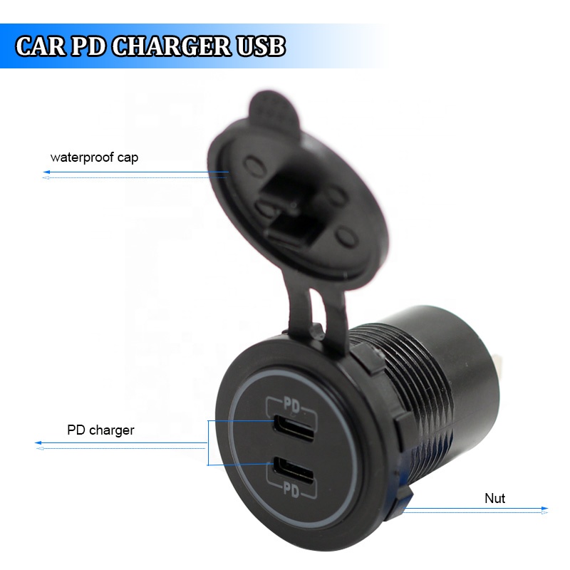 12V USB-C Auto-Ladegerät Steck – Diy Marine Electronics Bewertung und Preis