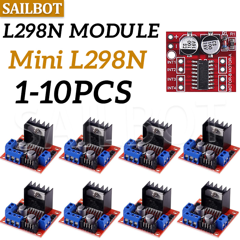 1/5/10PCS L298N DC Motor Treib – L298N Motor Driver Bewertung und Preis