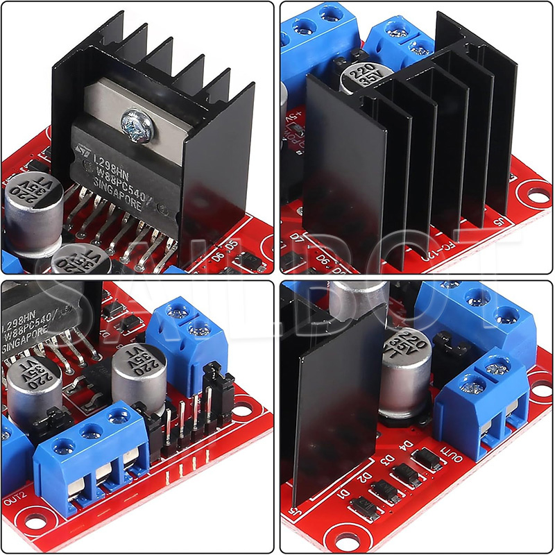 1/5/10PCS L298N DC Motor Treib – L298N Motor Driver Bewertung und Preis