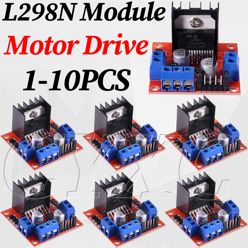 1-10PCS L298N Schrittmotor Tre – L298N Motor Driver Bewertung und Preis