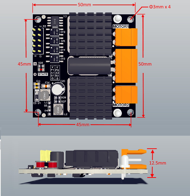 Arduino 24V Motor Fahrer Bord  – L298N Motor Driver Bewertung und Preis
