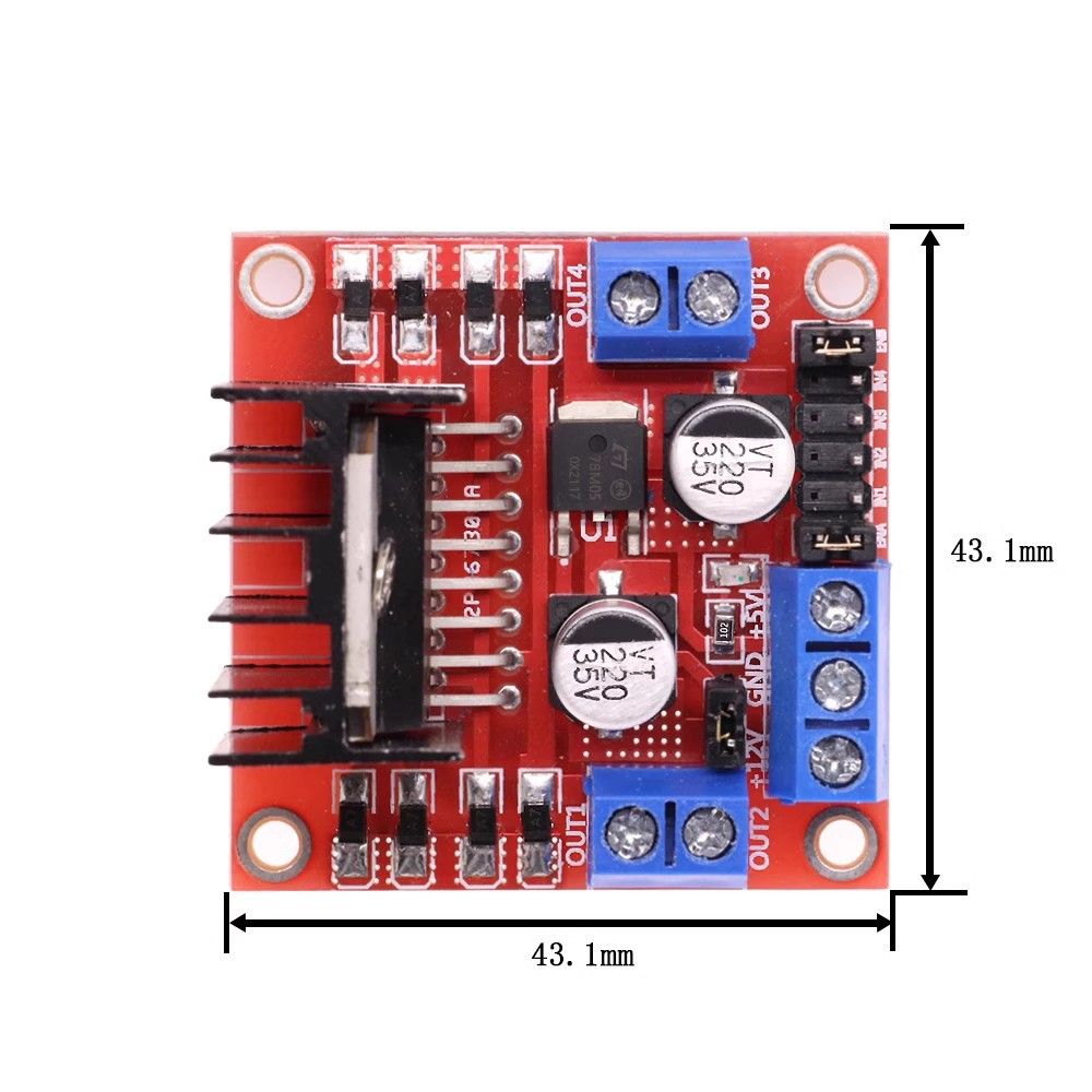 1~100 Stück L298N Dual-Kanal D – L298N Motor Driver Bewertung und Preis