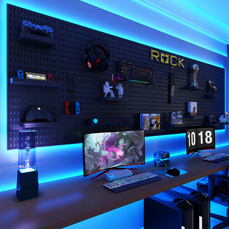 An der Wand montiertes Lochbre – Diy Electronics Rack Bewertung und Preis