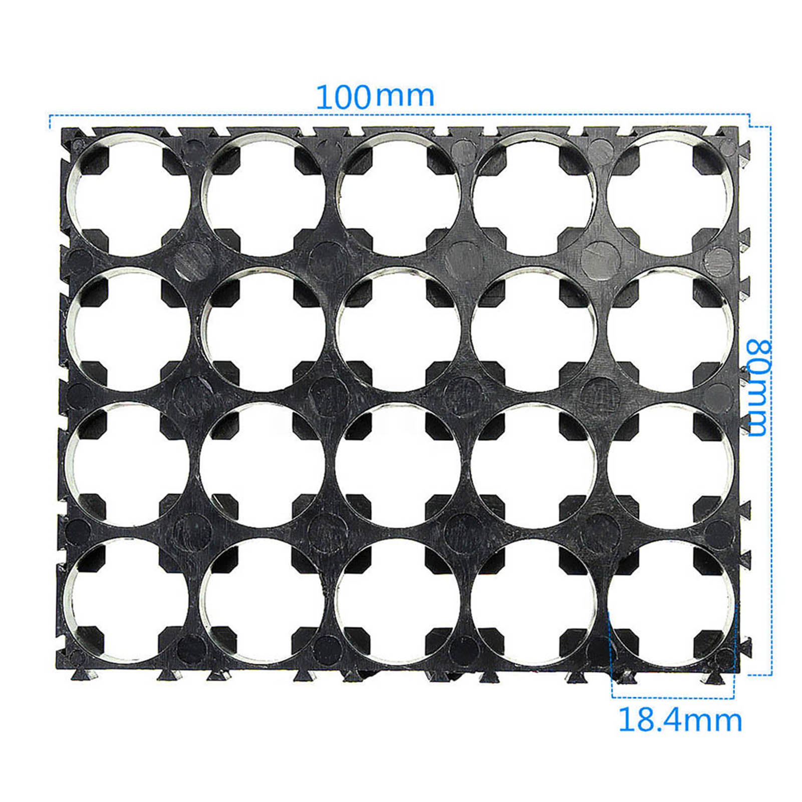 Kunststoff-18650-Batteriehalte – Diy Electronics Rack Bewertung und Preis